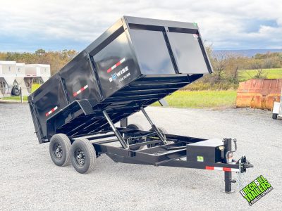 Bwise 14K LP LE Low Pro Dump Trailer 7x14 (DT714LP-LE-14-H)
