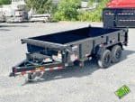 BigTex 14K 83"x14' Heavy Duty Ultra Low Profile Dump Trailer (14LP-14BK6SIRPD)