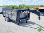 Bwise Gooseneck Ultimate Dump Trailer 7x16 (DUG16-19)