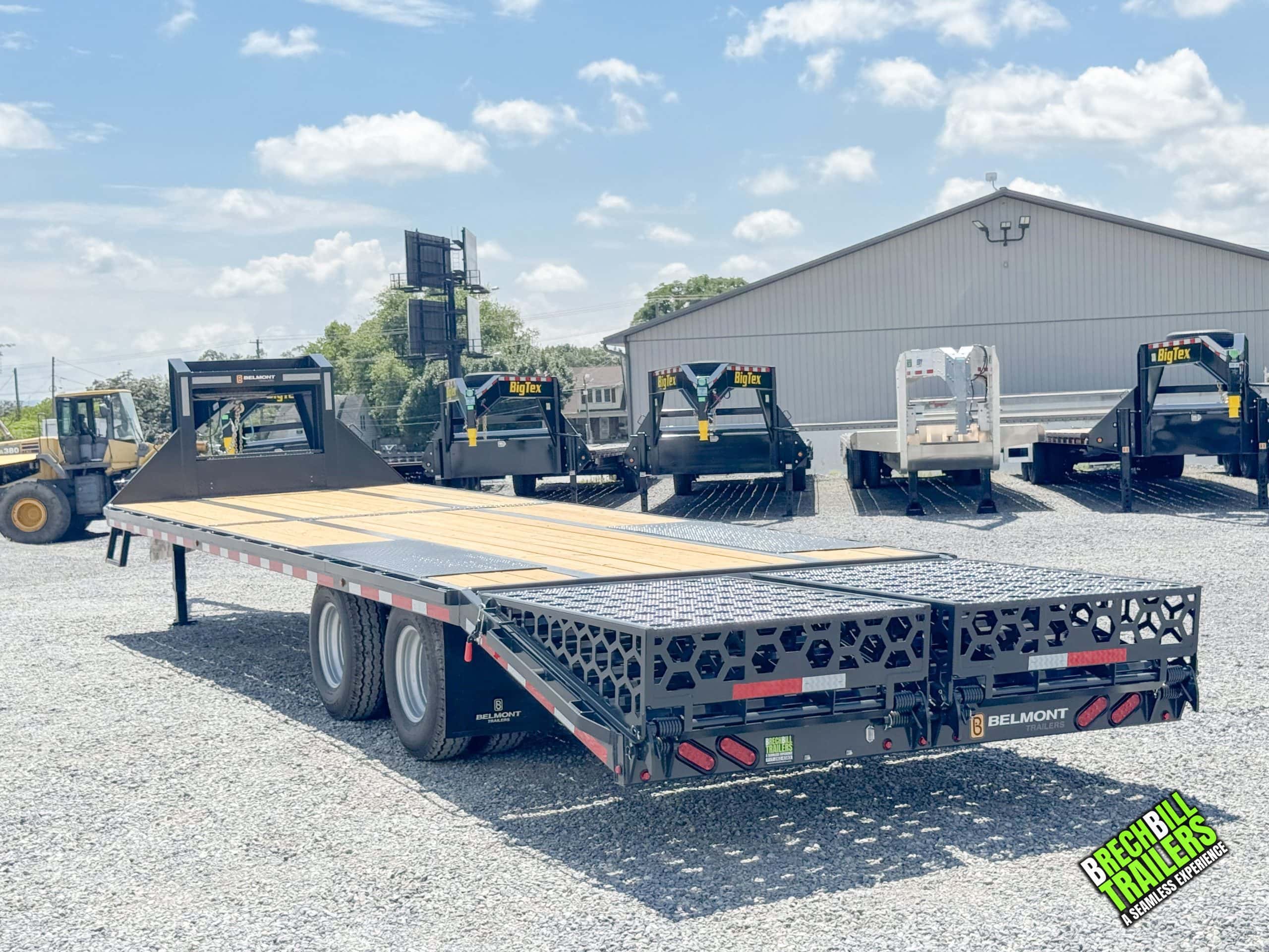 9×32 Equipment Flatbed Trailer photo 5