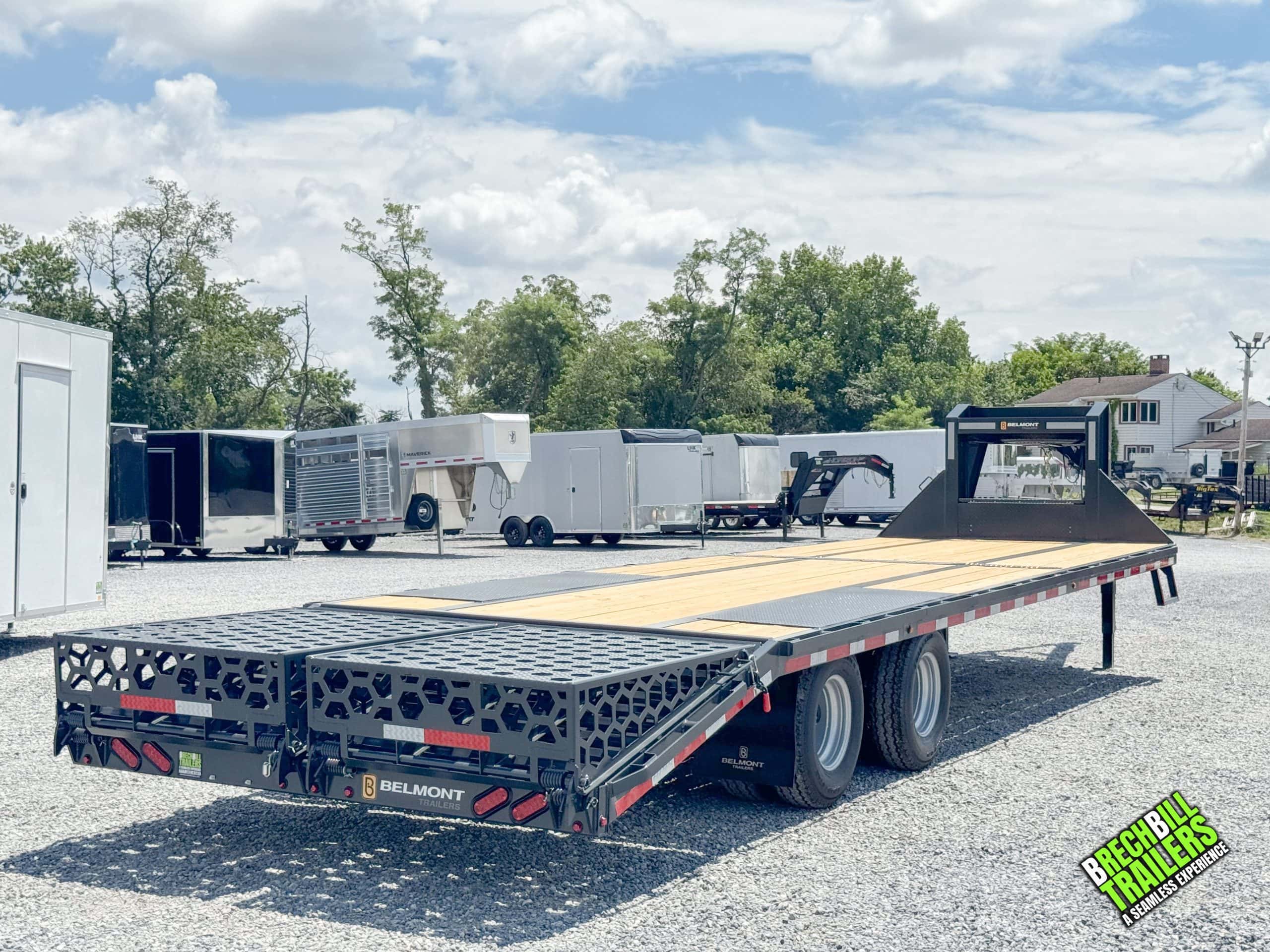 9×32 Equipment Flatbed Trailer photo 7
