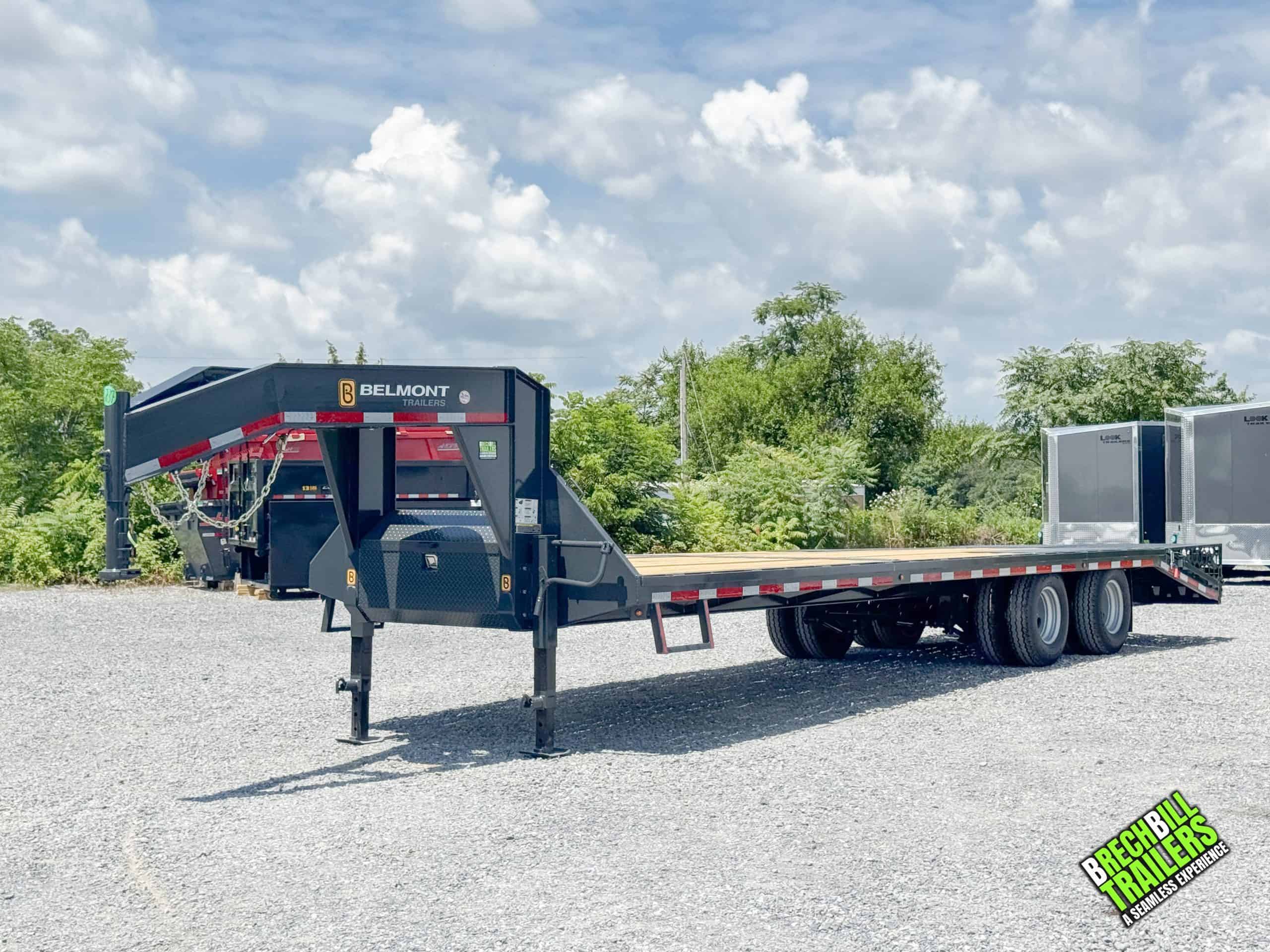 9×32 Equipment Flatbed Trailer photo 3