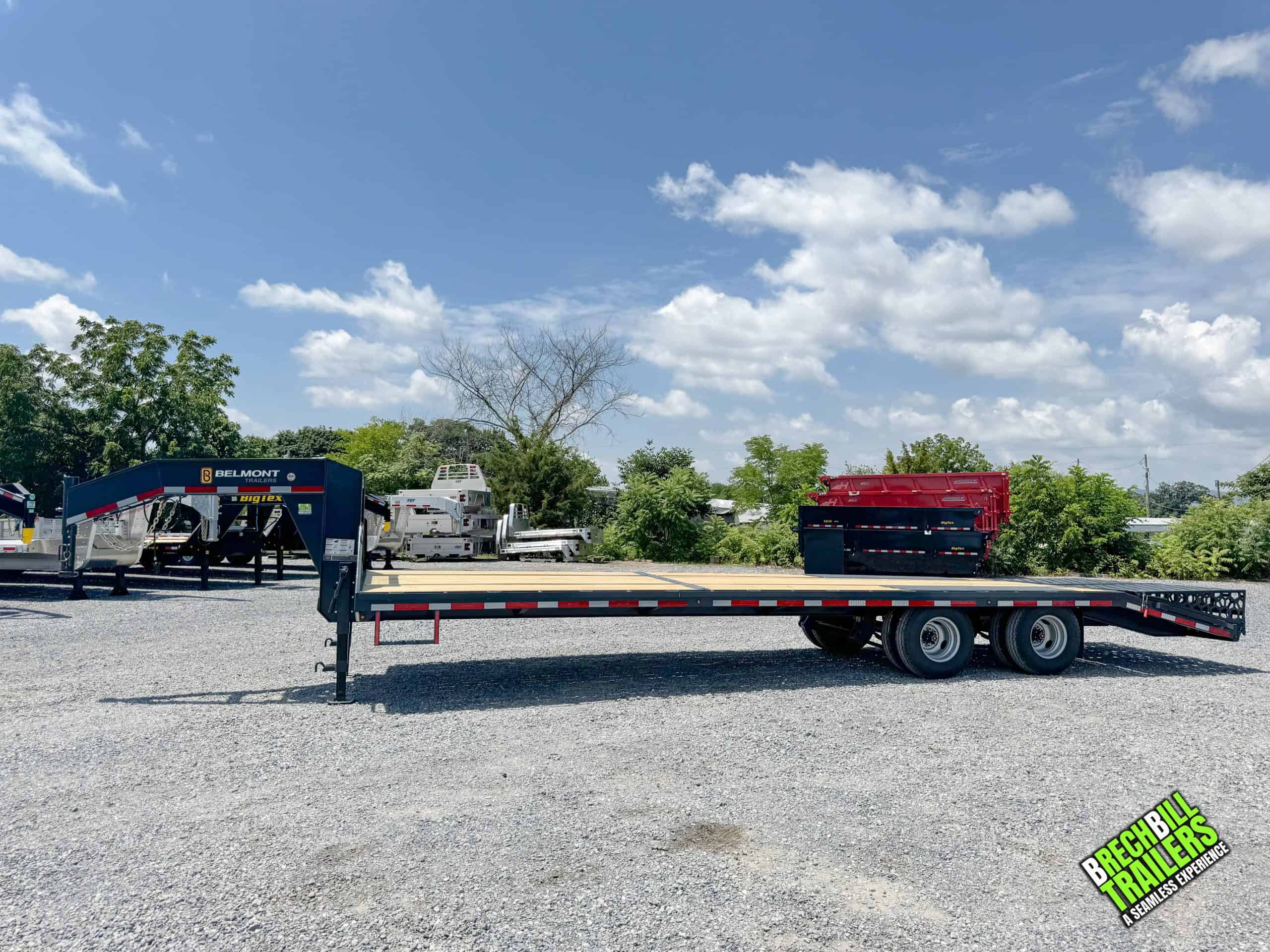9×32 Equipment Flatbed Trailer photo 4