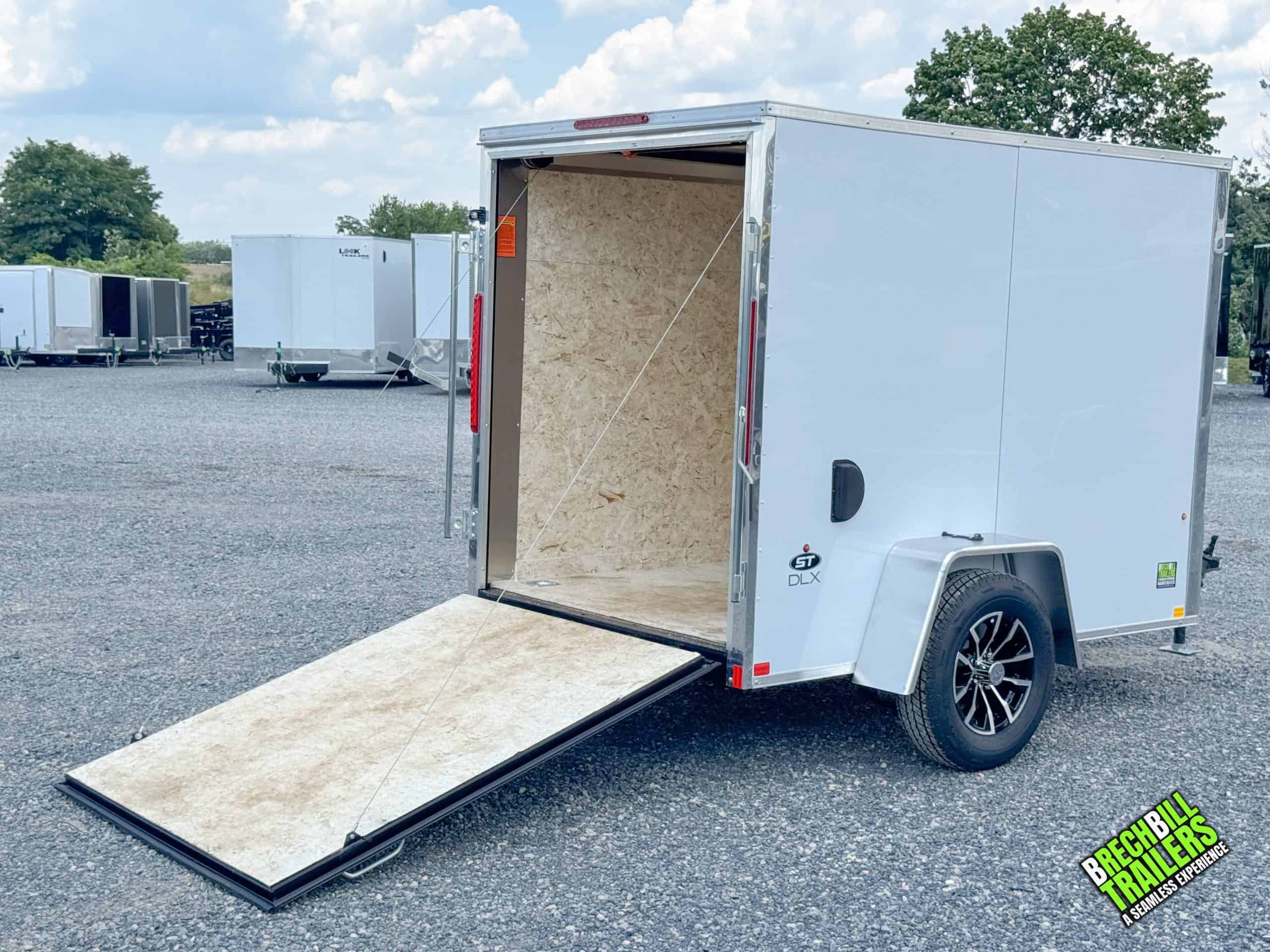 5×8 Enclosed Cargo Trailer photo 5