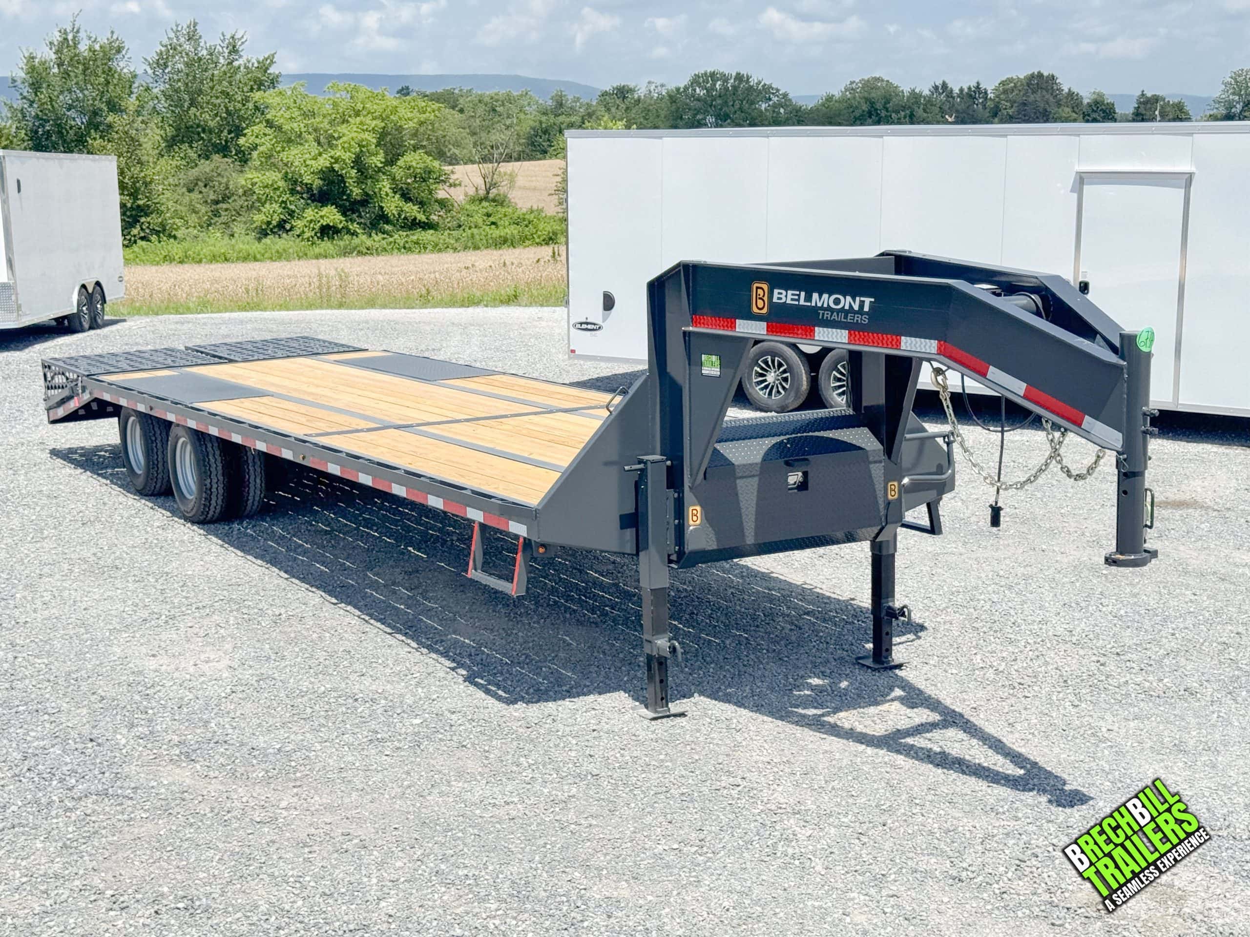 9×32 Equipment Flatbed Trailer