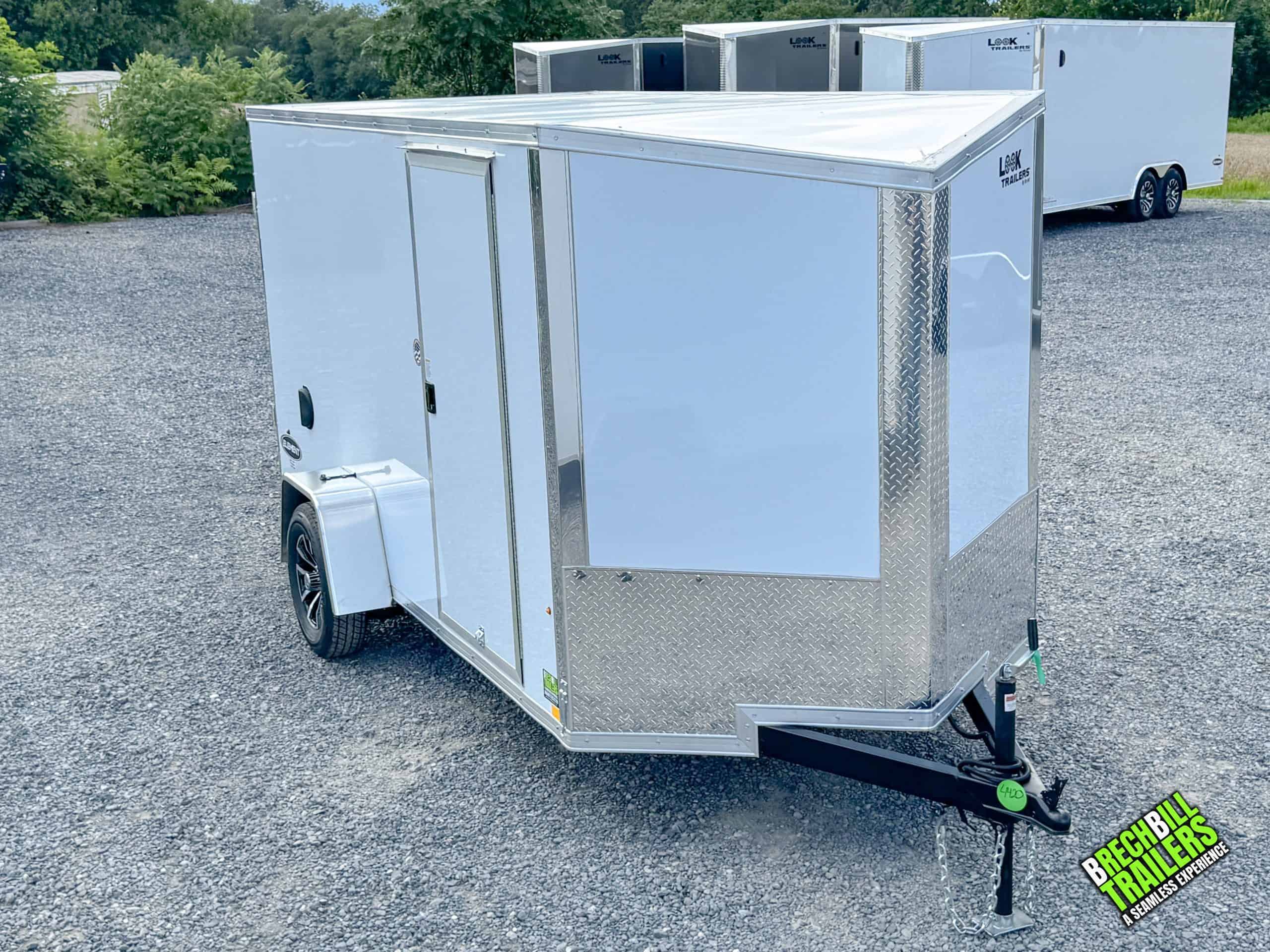 6×12 Enclosed Cargo Trailer