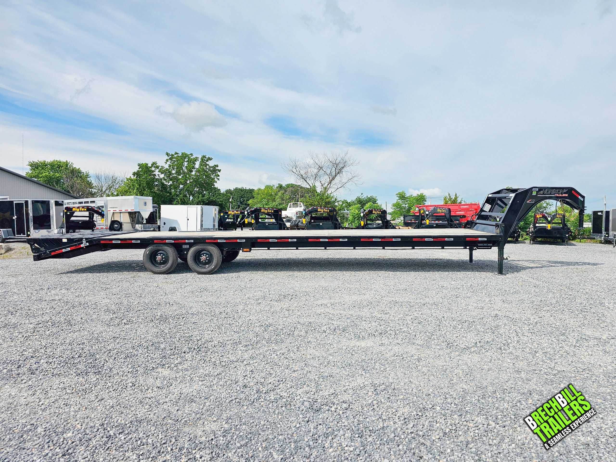 18K Equipment Flatbed Trailer photo 3