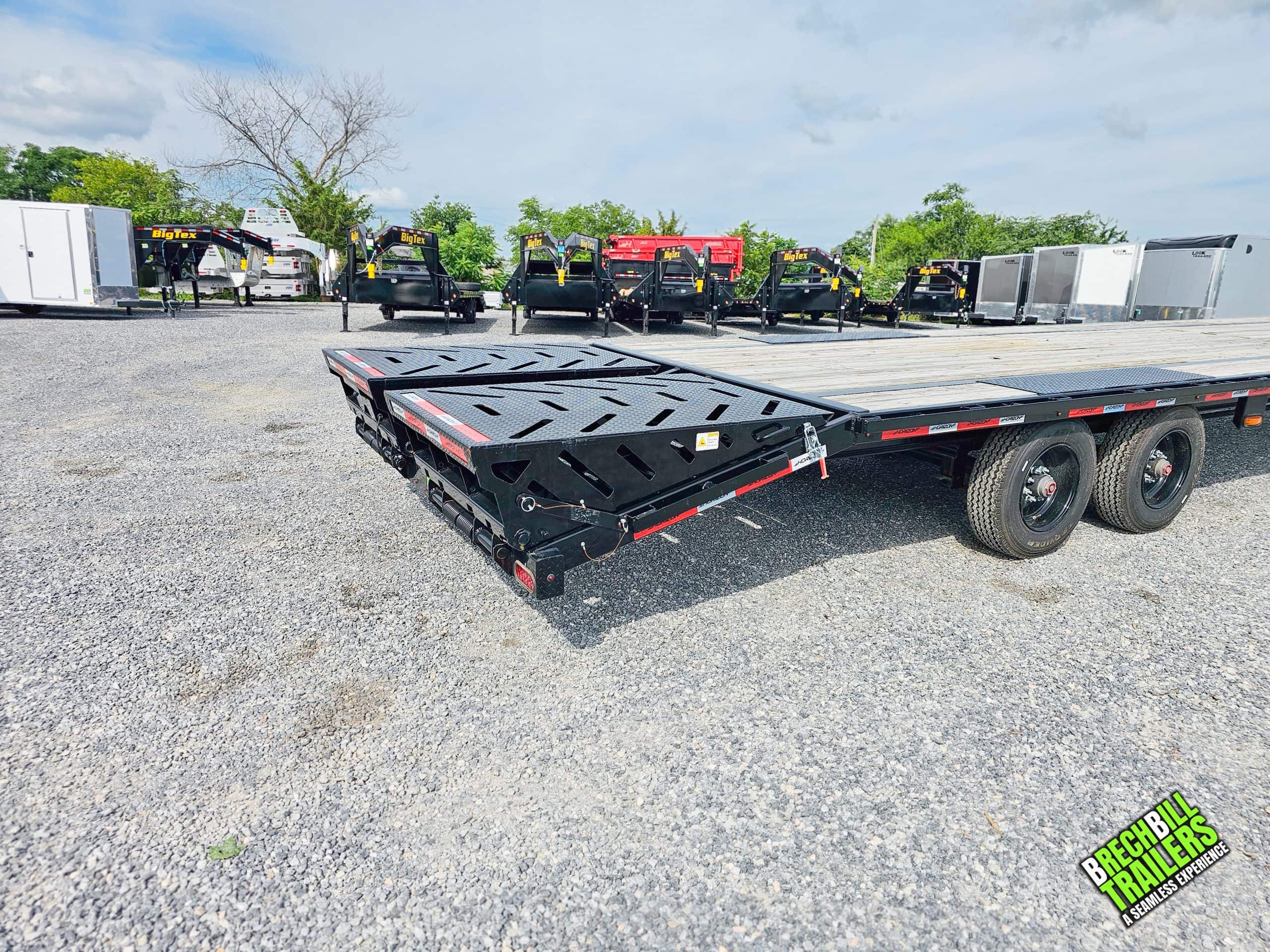 18K Equipment Flatbed Trailer photo 8