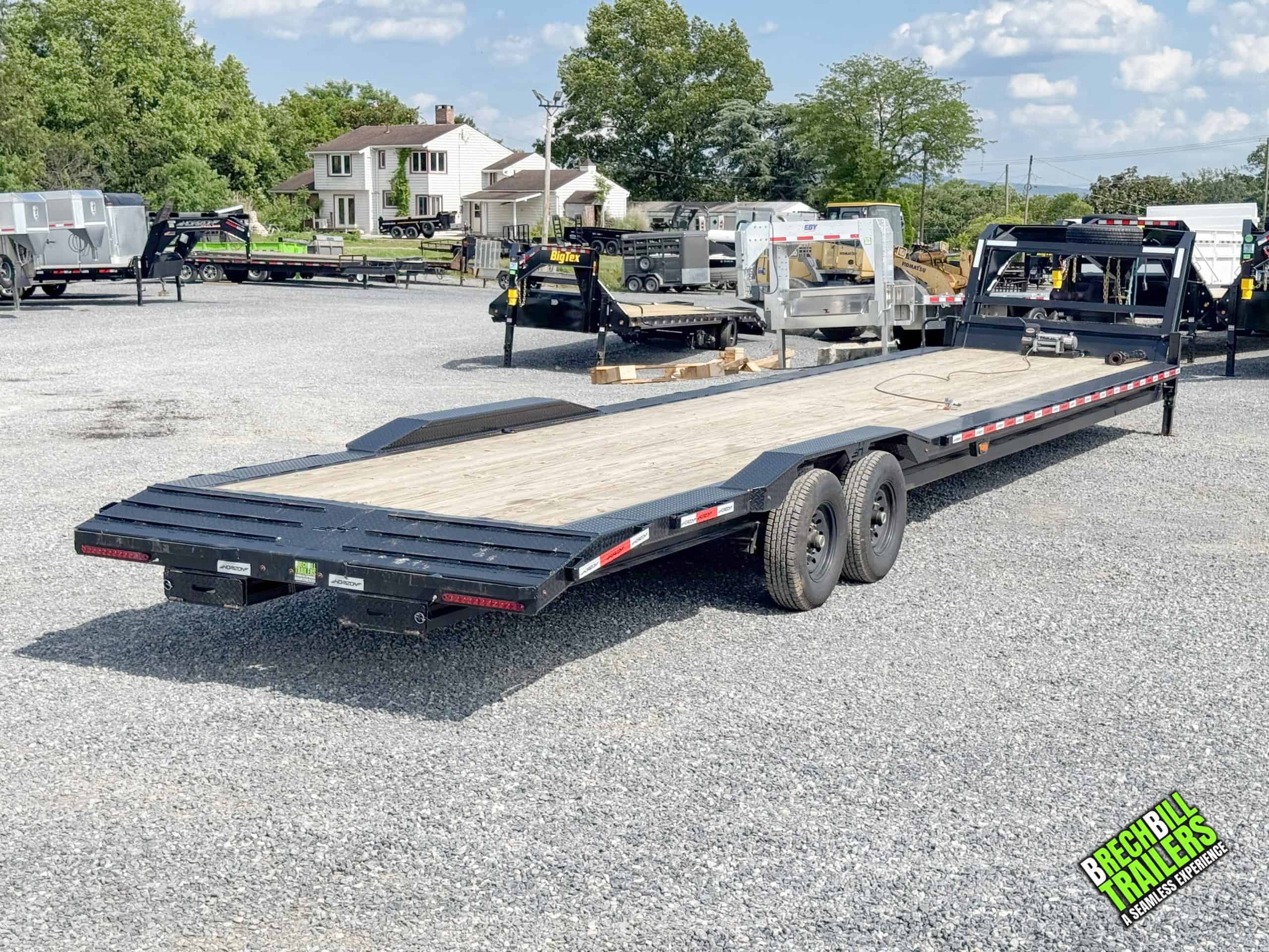 15.7K Equipment Flatbed Trailer photo 5