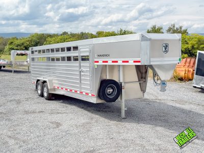 EBY Gooseneck Livestock Trailer 7x24 Maverick 14K (MAVERICK GN24)