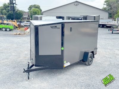 Look 6x12 Element SE Enclosed Trailer V-Nose, Composite Sides (K-SE7212-030)