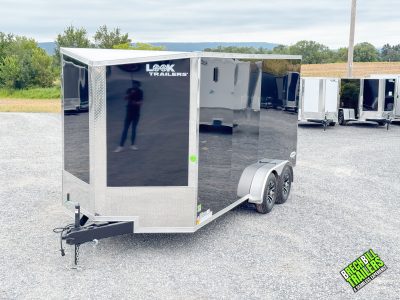 Look 7 x 16 Element SE Flat Top Sloped V-Nose (K-SE8416-100) Black