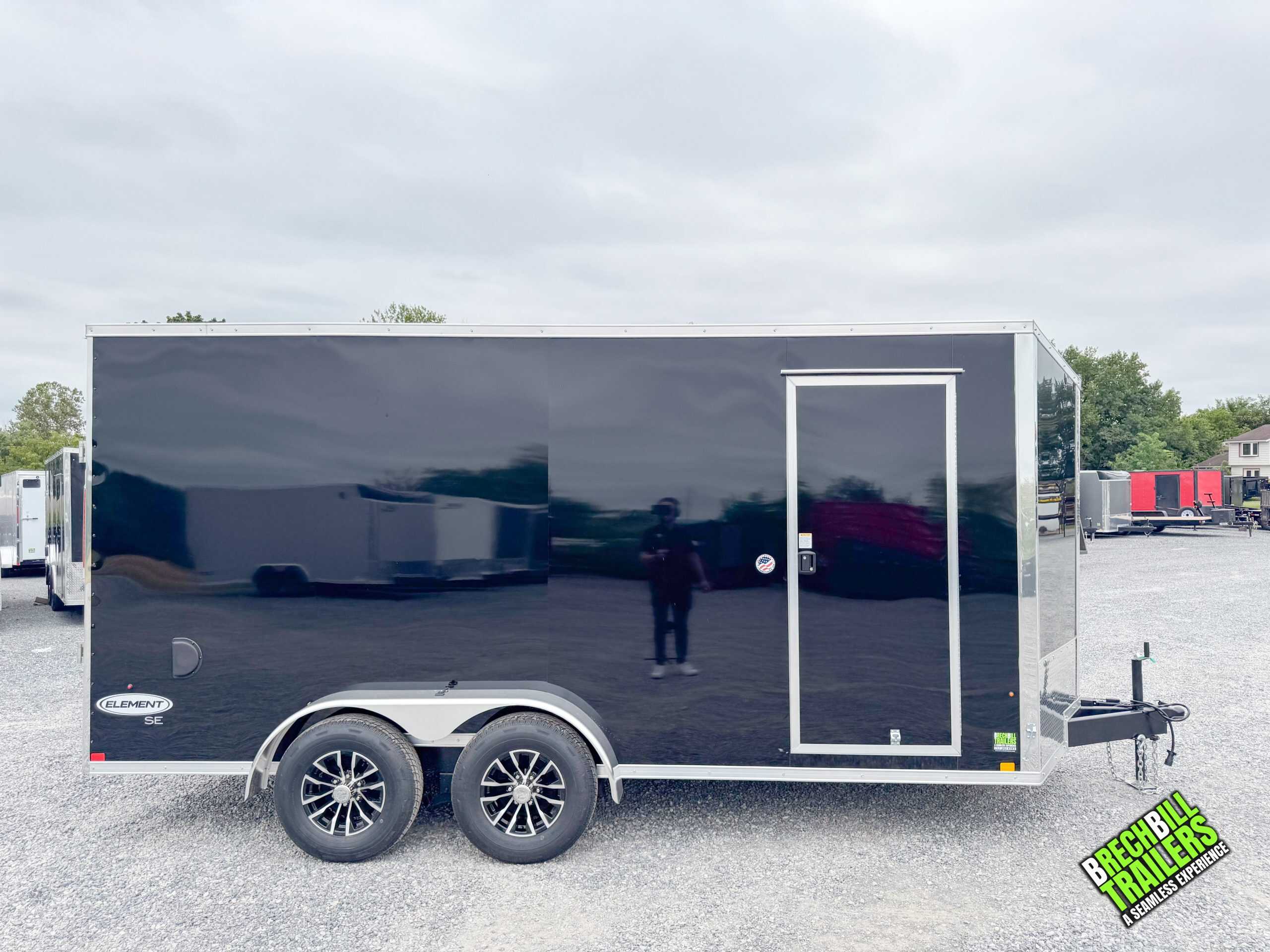 7×16 Enclosed Cargo Trailer photo 3
