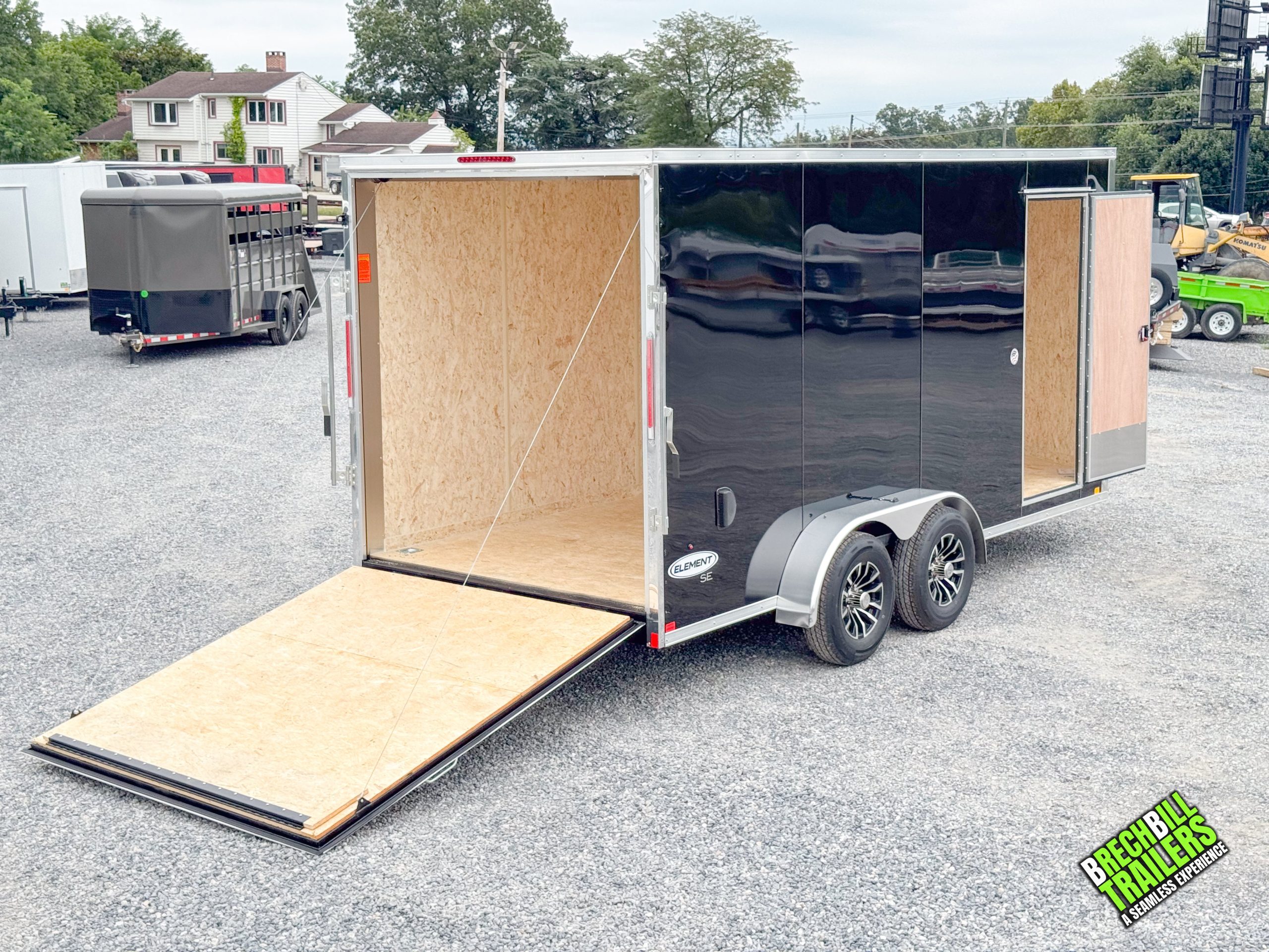 7×16 Enclosed Cargo Trailer photo 6