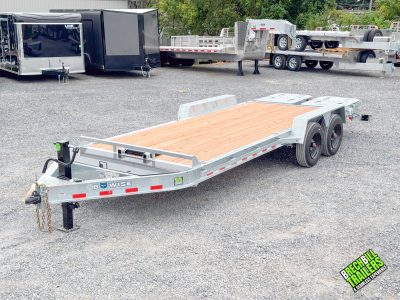 Bwise 16K HD Equipment Trailer 7x20 (EF20-16-HD) GALVANIZED