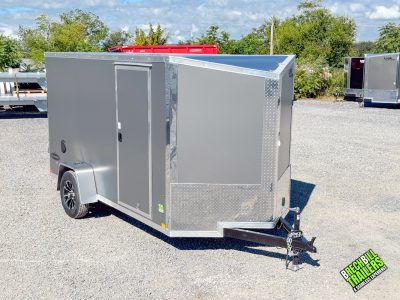 Look 6x12 Element SE Enclosed Trailer V-Nose, Composite Sides (K-SE7212-030) Charcoal