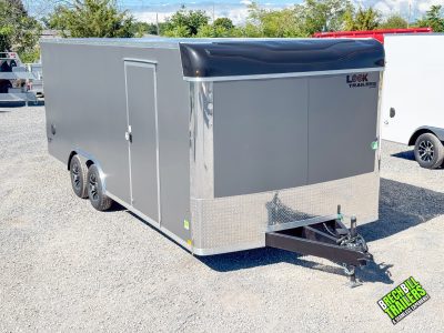 Enclosed Trailer Look 8.5 x 20 LXT Flat Top Bullnose 10K (K-XTB10220-100)