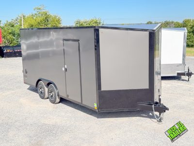 Enclosed Look 8.5 x 18 Element SE Flat Top Sloped V-Nose (K-SE10218-100) Black Trim