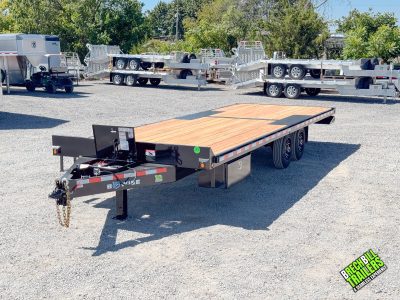 Bwise Hydraulic Tilt-Deck Trailer 8.5x24 (THD24-17 HYD)