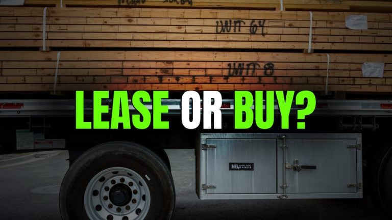 lease or buy a trailer