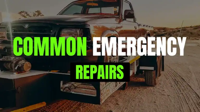 Common Emergency Repairs for trailers