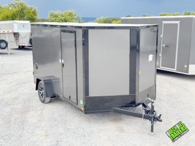 Look ST DLX Enclosed Trailer 7x12 (K-DX8412-035) Black Trim