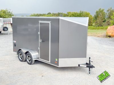 Bravo Charcoal Hero Enclosed Cargo Trailer 7x14 (HR714TA2)