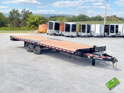 Bwise Hydraulic Tilt-Deck, Tail Piece Trailer 8.5x24 (THD24-17 HYD)
