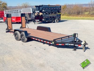 Bwise 16K Equipment Trailer 7x20 (EH20-16-HD) Wood filled