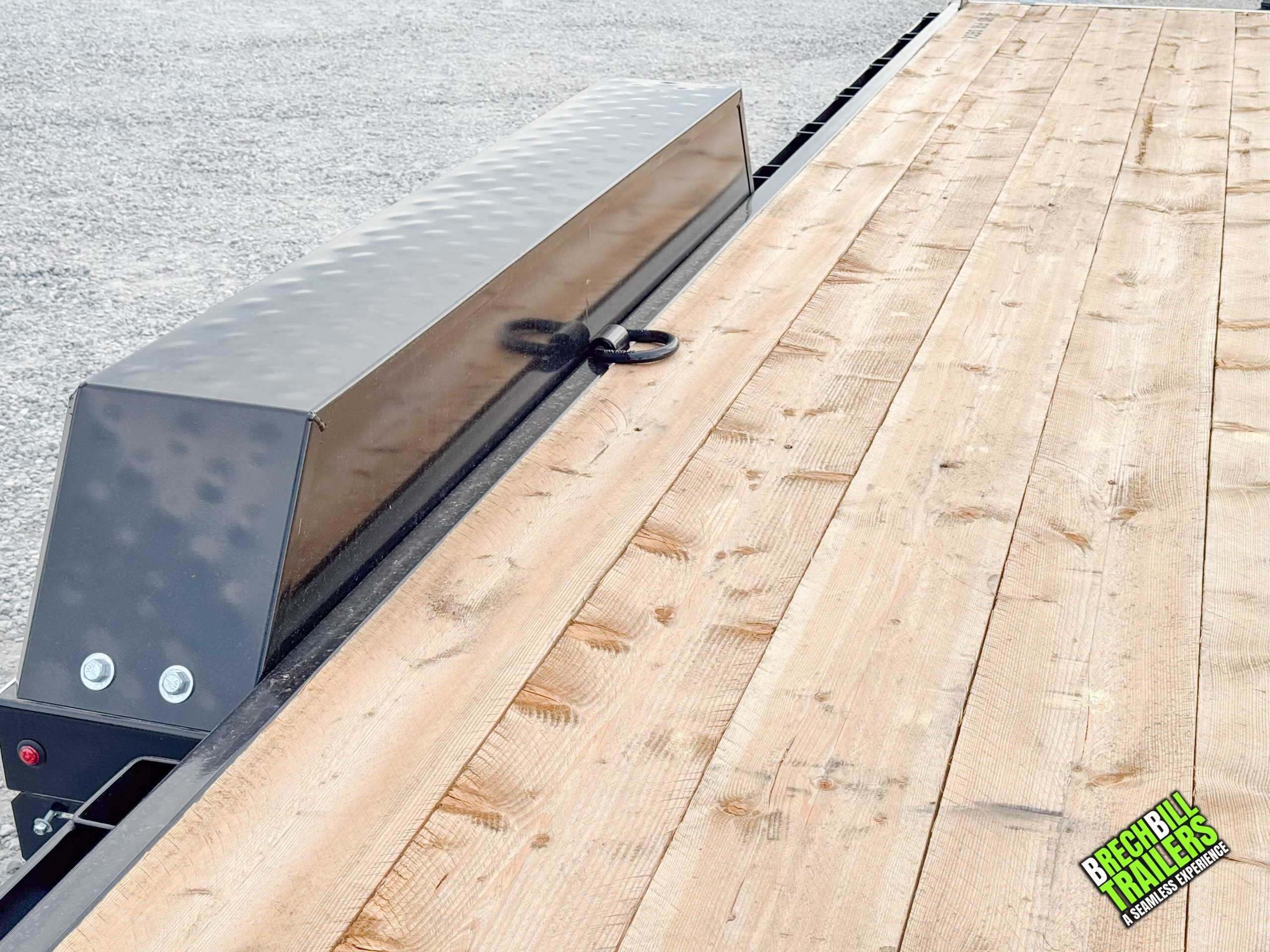 7×18 Equipment Flatbed Trailer photo 8