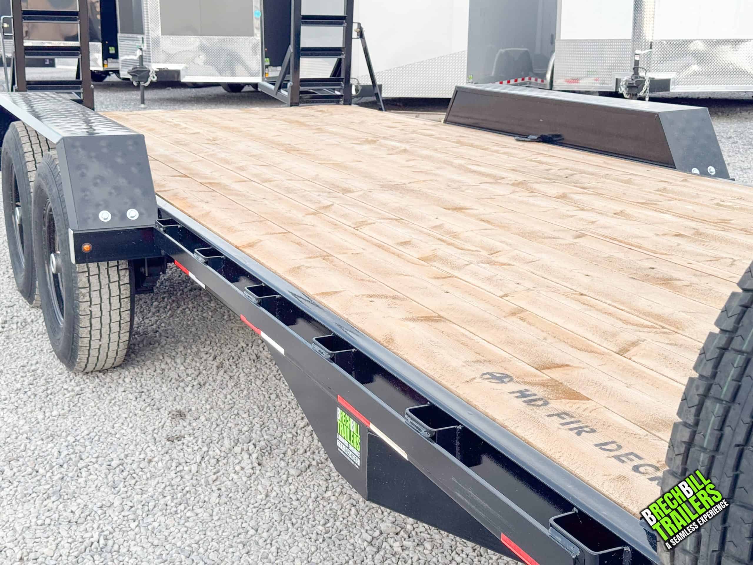 7×18 Equipment Flatbed Trailer photo 7