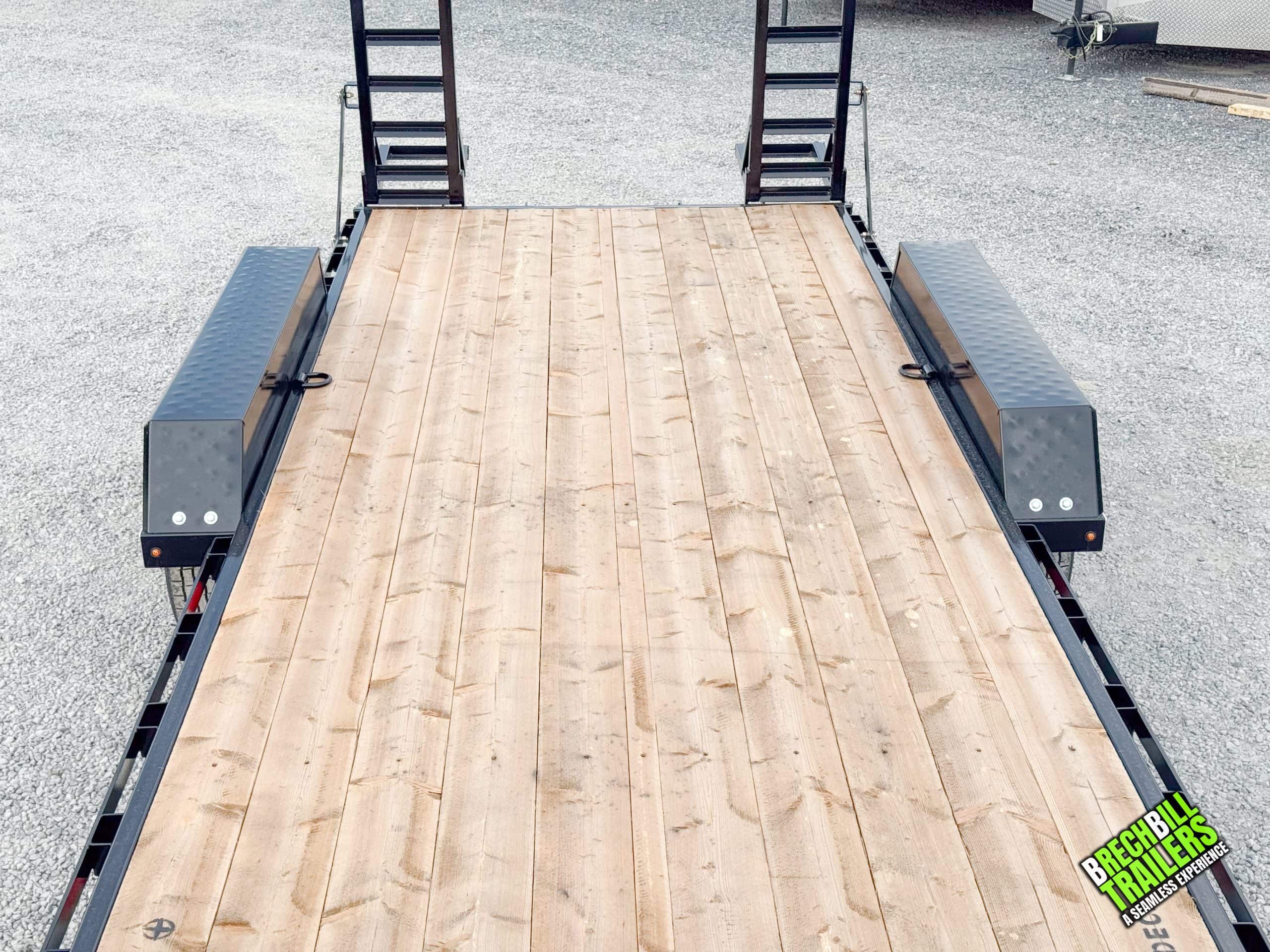 7×18 Equipment Flatbed Trailer photo 9