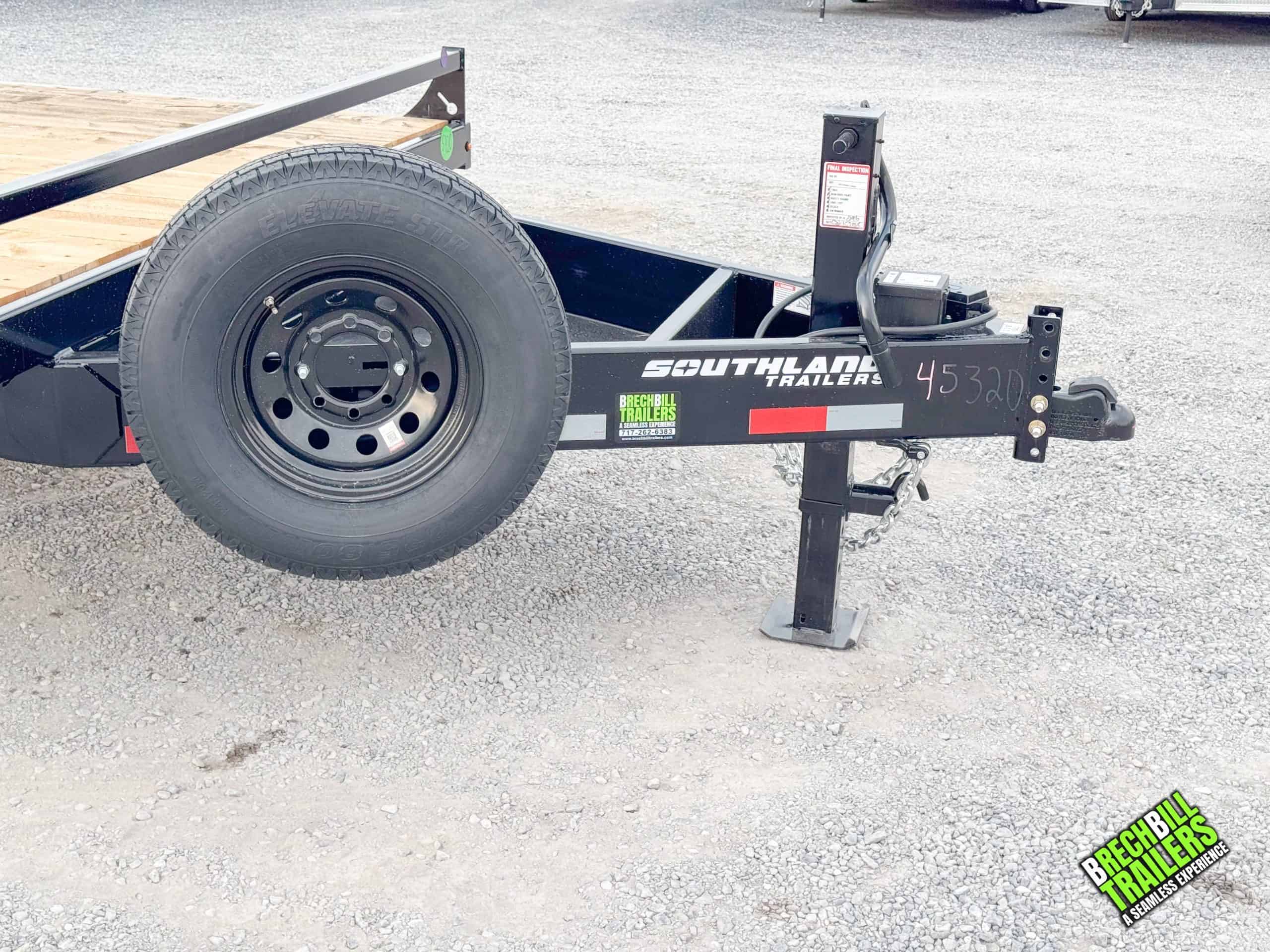 9×24 Equipment Flatbed Trailer photo 8
