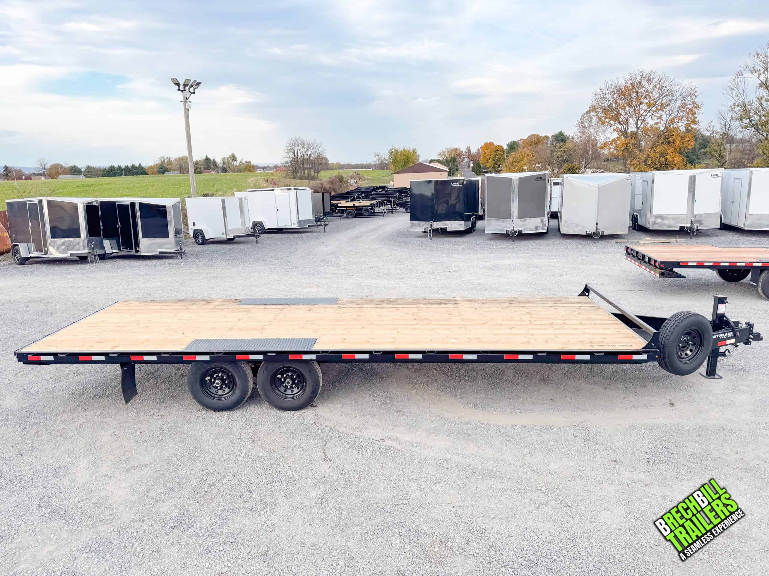 9×24 Equipment Flatbed Trailer photo 3