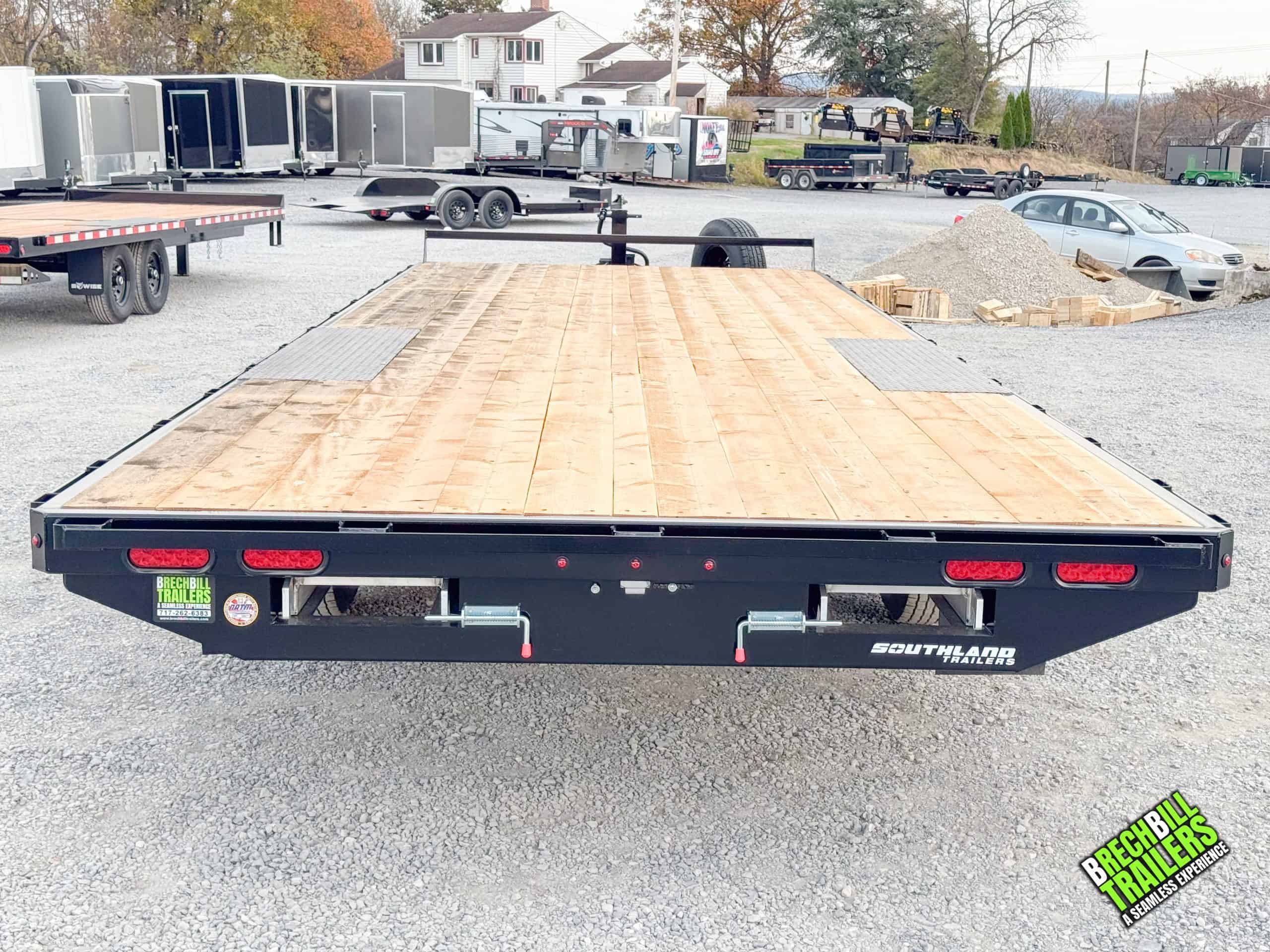 9×24 Equipment Flatbed Trailer photo 4