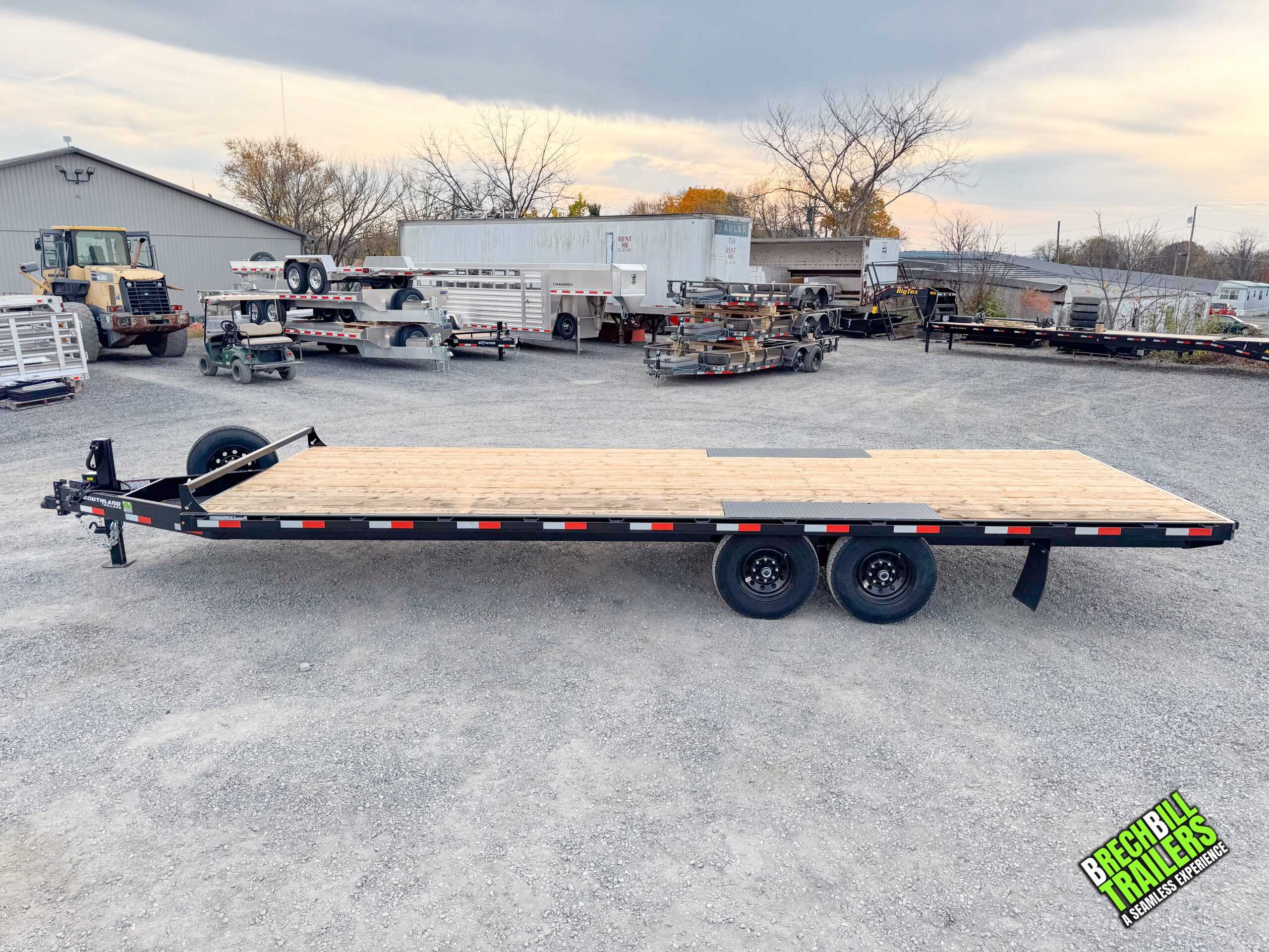 9×24 Equipment Flatbed Trailer photo 6