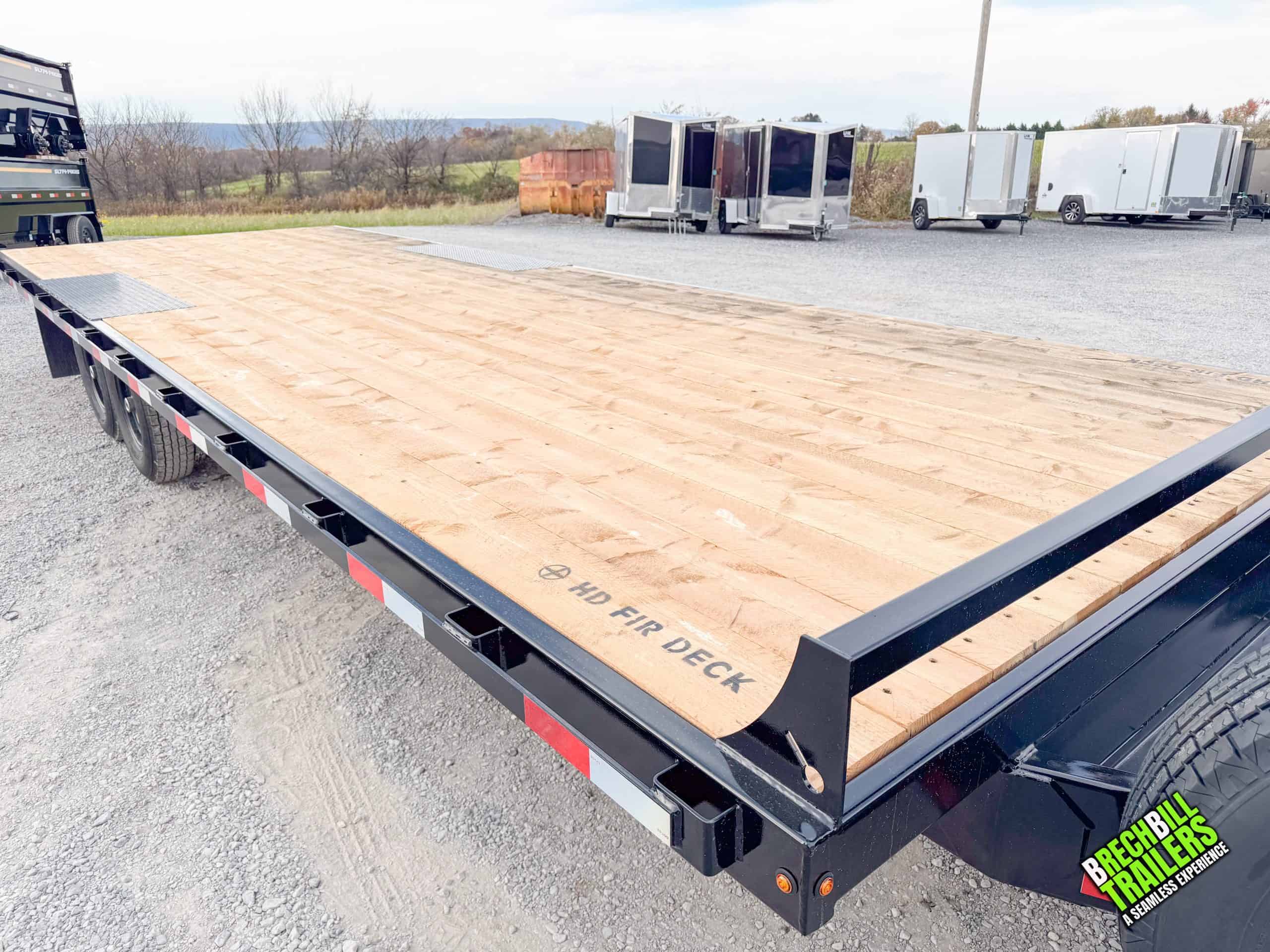9×24 Equipment Flatbed Trailer photo 7