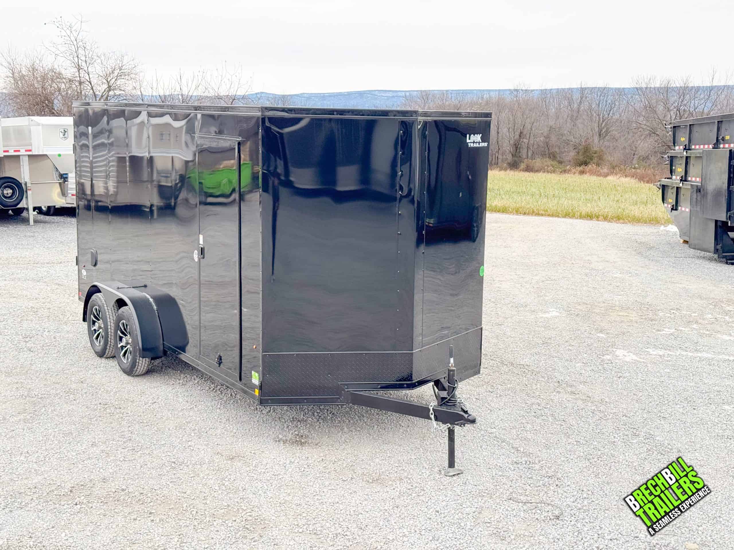 7×16 Enclosed Cargo Trailer