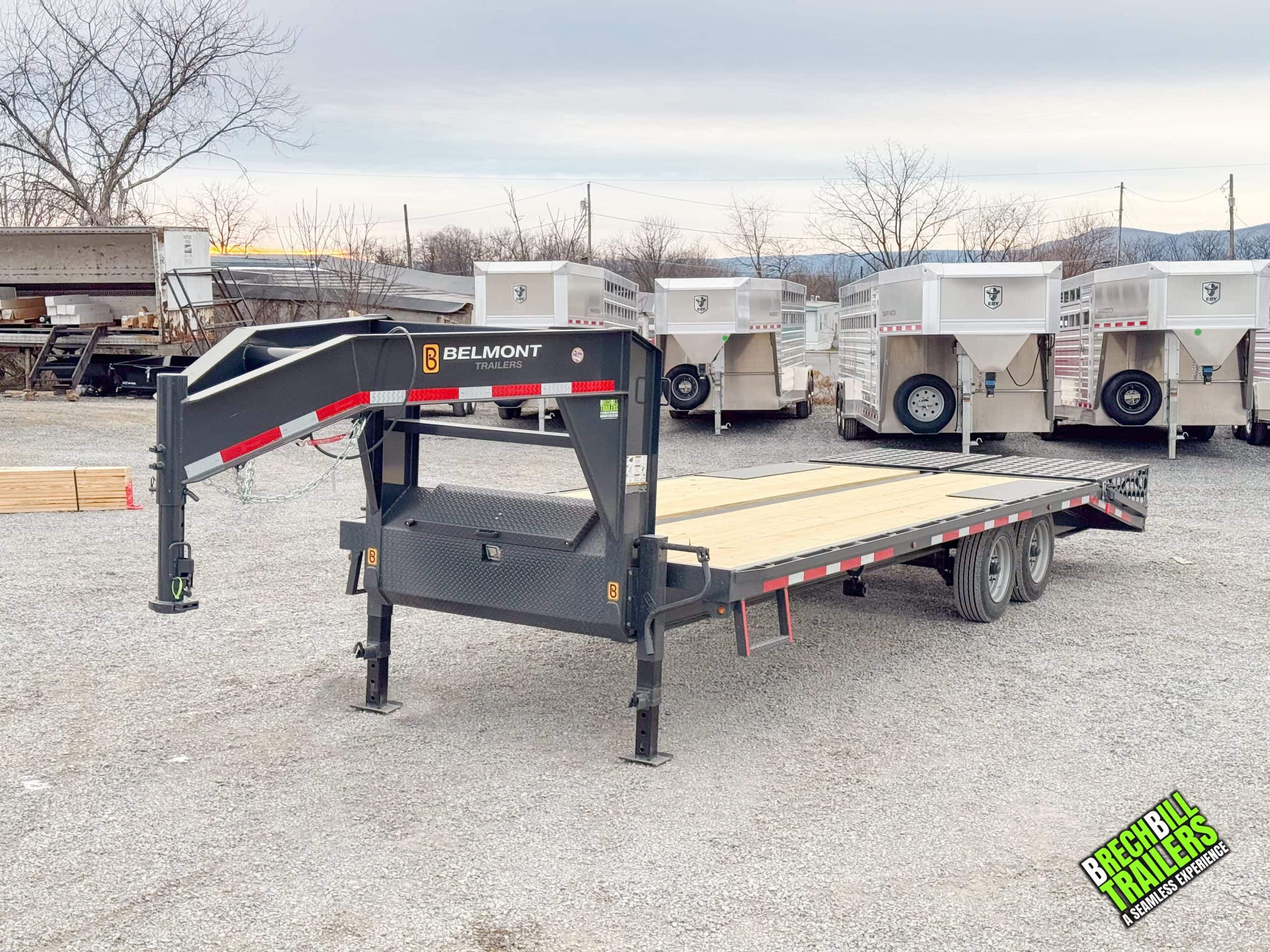 9×24 Equipment Flatbed Trailer photo 2