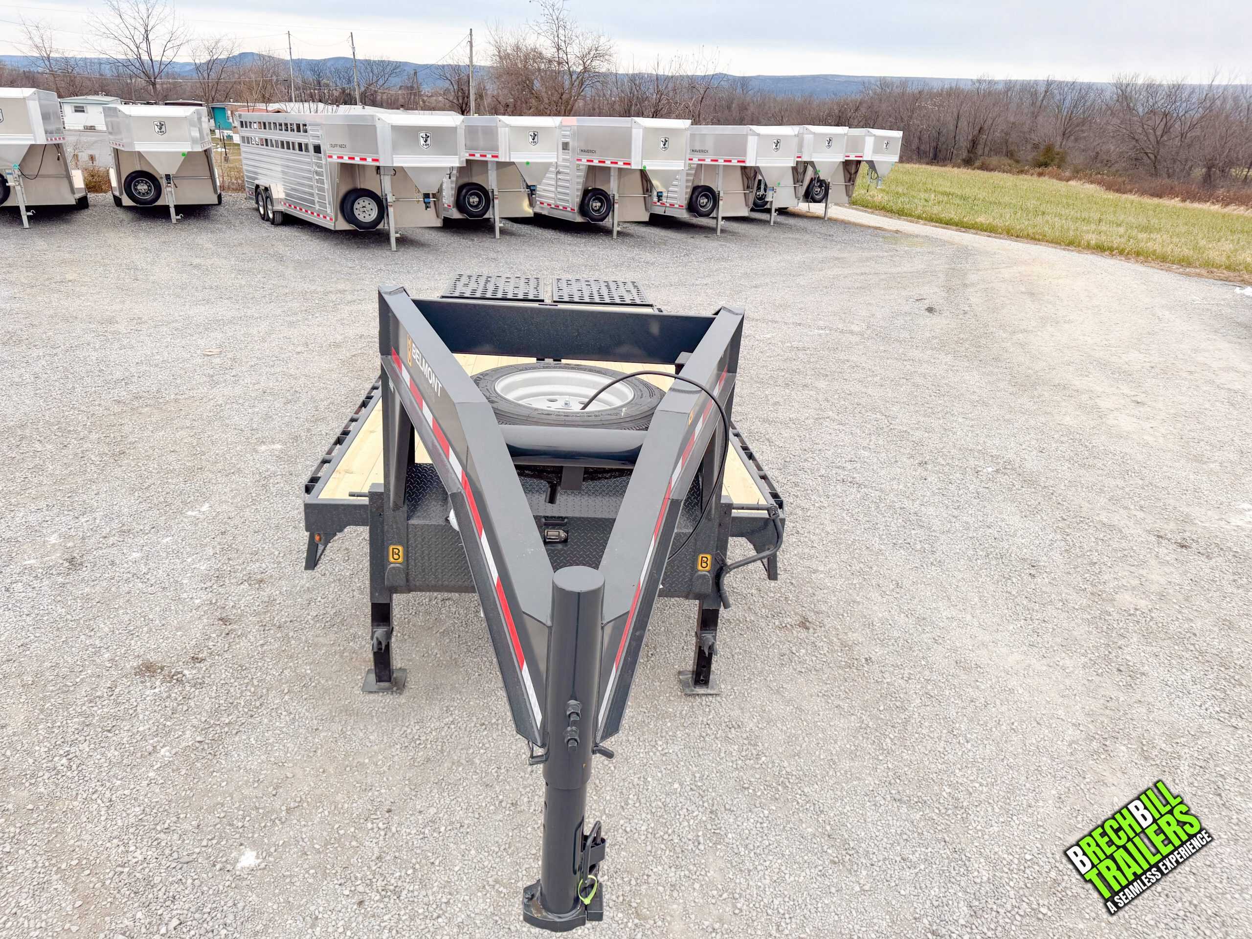 9×24 Equipment Flatbed Trailer photo 4