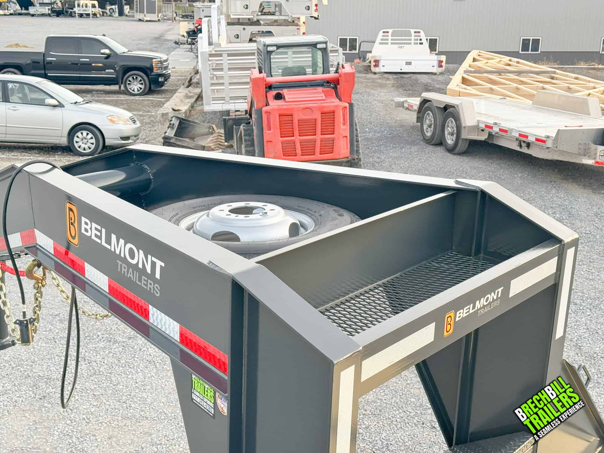 9×30 Equipment Flatbed Trailer photo 8