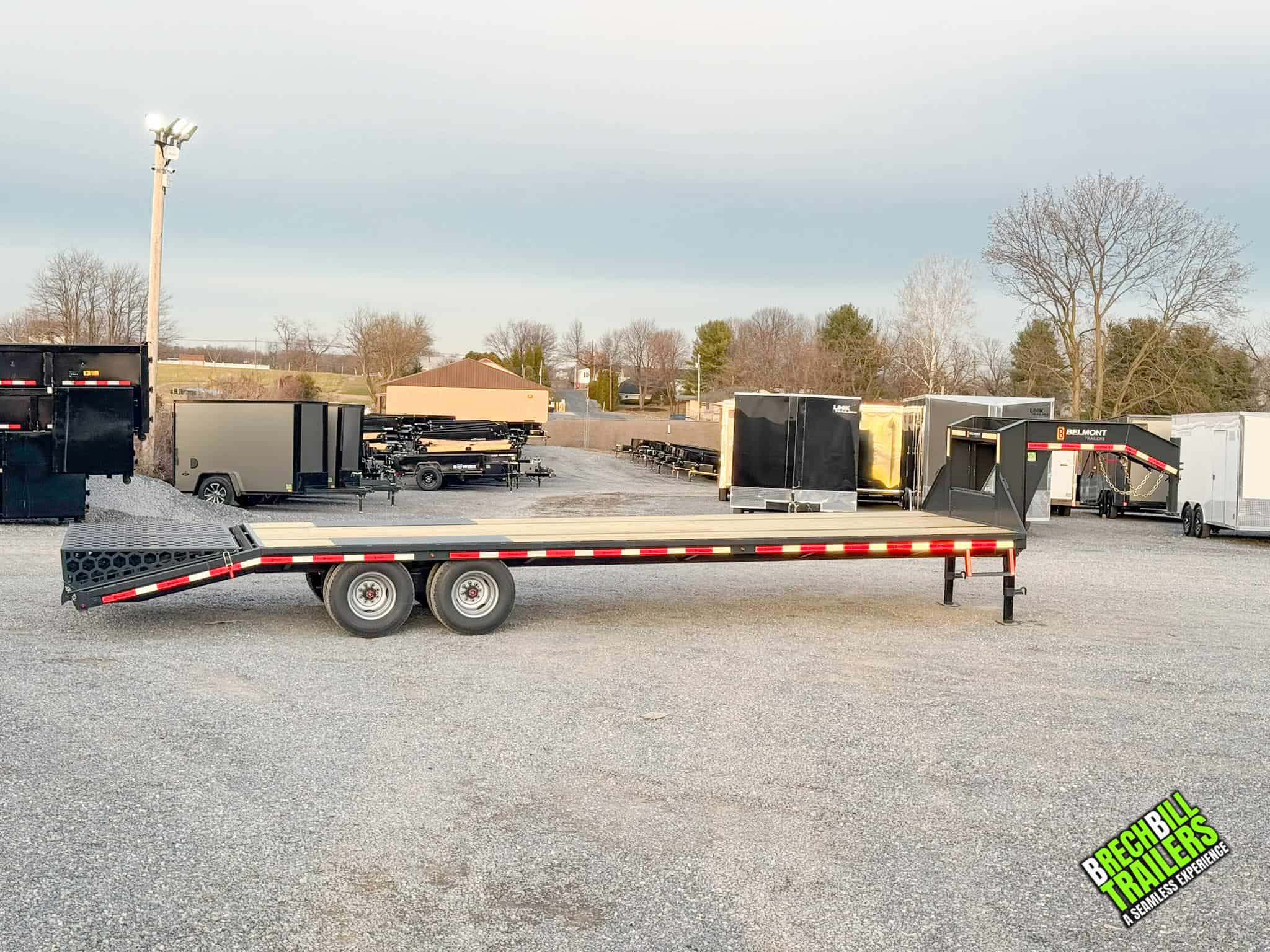 9×30 Equipment Flatbed Trailer photo 4