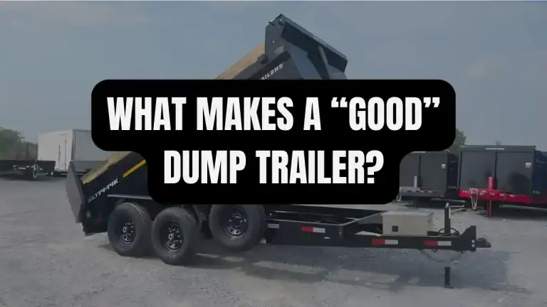what makes a good dump trailer good caption over a lot full of dump trailers