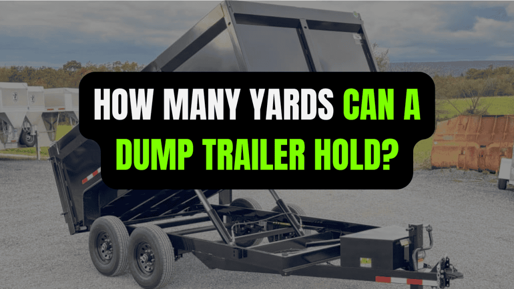 how many yards can a dump trailer hold caption over a 7x14 dump trailer