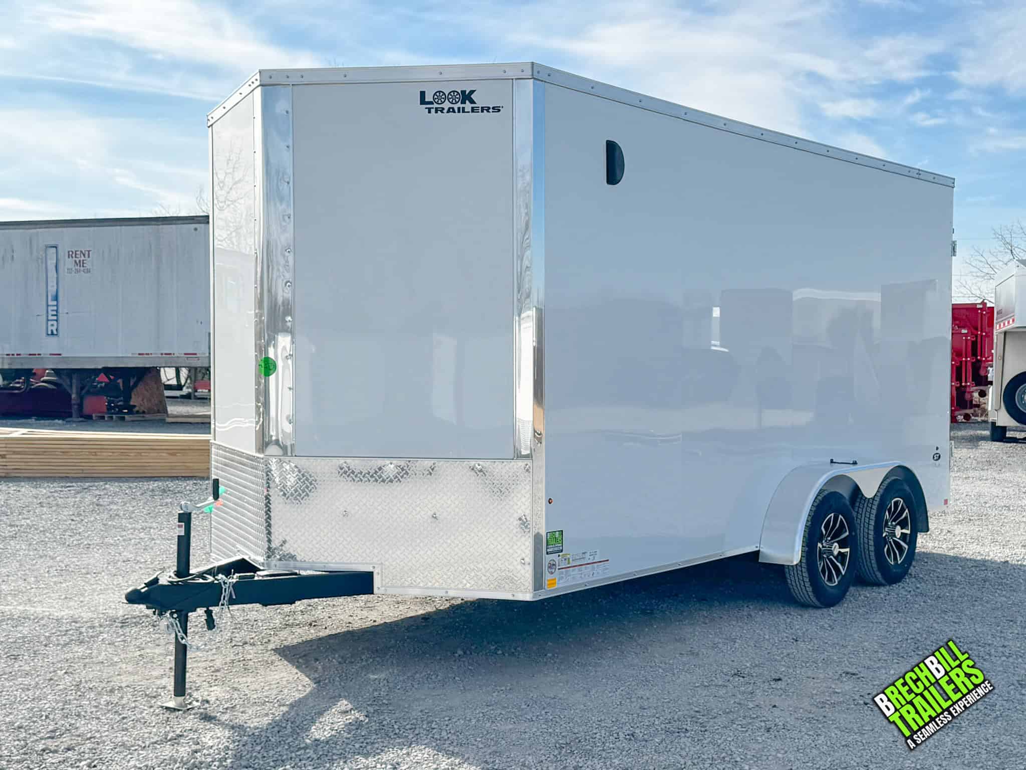 7×16 Enclosed Cargo Trailer photo 2
