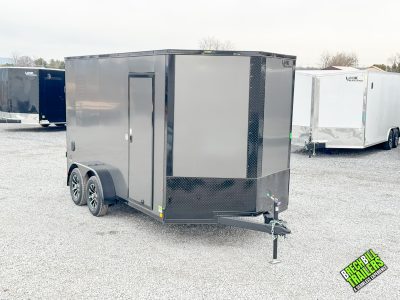 Look DLX Flat Top Enclosed Trailer 7x14 (K-DX8414-070)