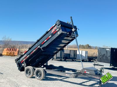 Horizon 14k Dump Trailer 30" High Side 7x14 Telescopic Hoist (LZ7-14)