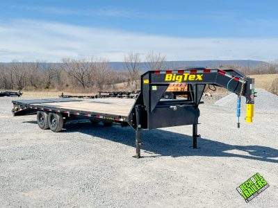 BARELY USED - Big Tex 16K Tandem Axle Gooseneck Trailer 8.5x25 (14GN-25D5A-MRBK)