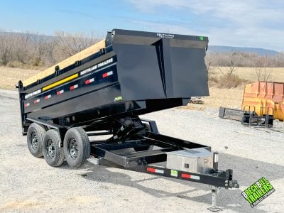 Southland 15K Tandem Axle High Side Dump Trailer 7x14 (SL714-14KHS)