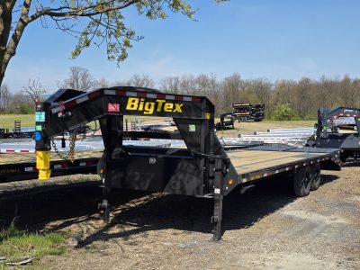 Return -NEVER USED! Big Tex 16K Tandem Axle Gooseneck Trailer 8.5x25 (14GN-25D5A-MRBK)